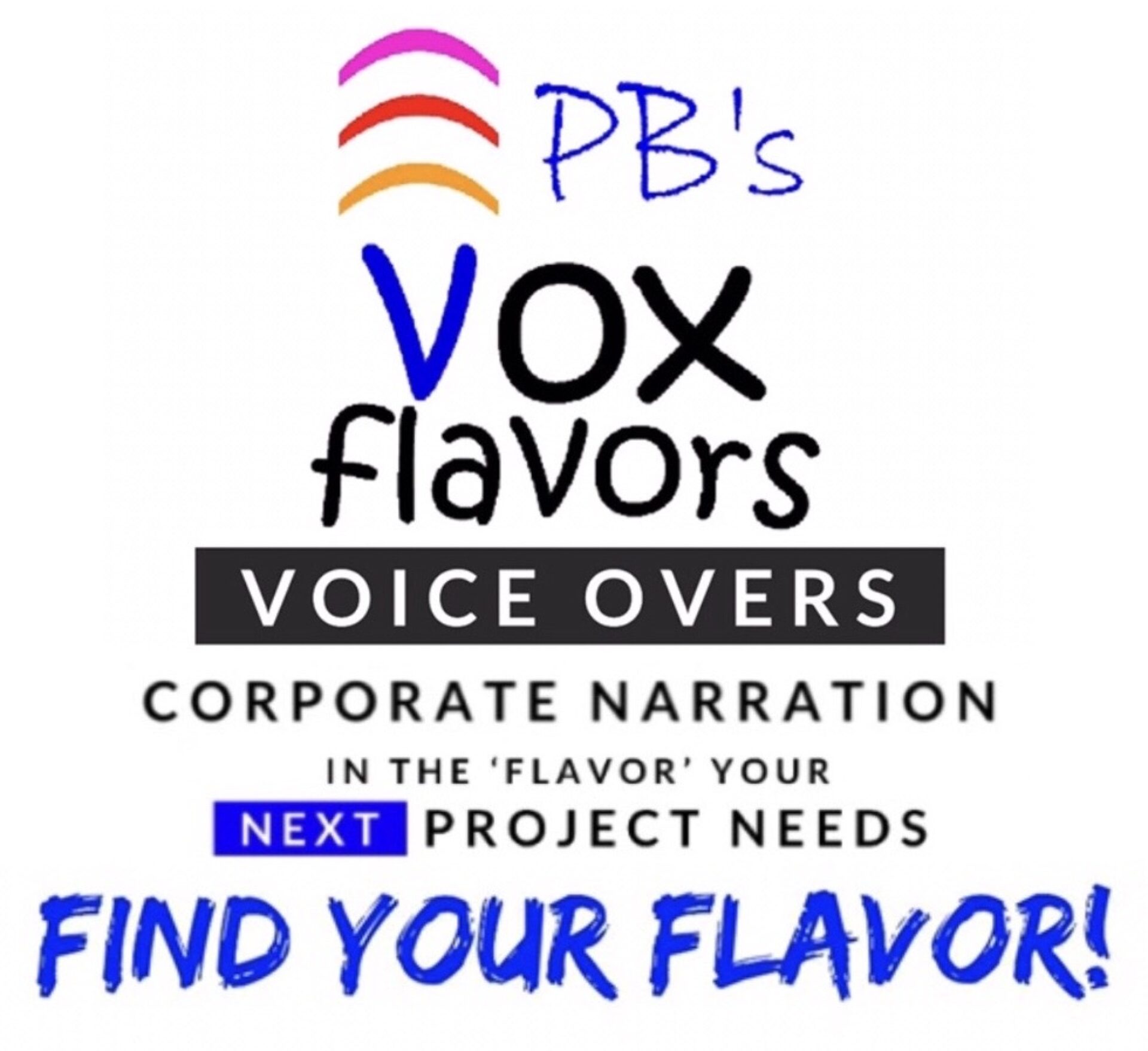 Find YOUR Voice 'Flavor'!